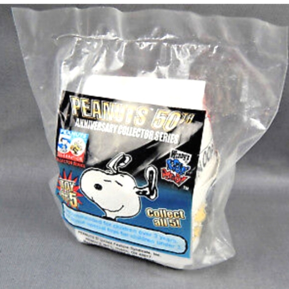 Wendy's Kids Meal Toys Peanuts 50th Anniversary #5 Dog House Puzzle Sealed - Picture 1 of 5